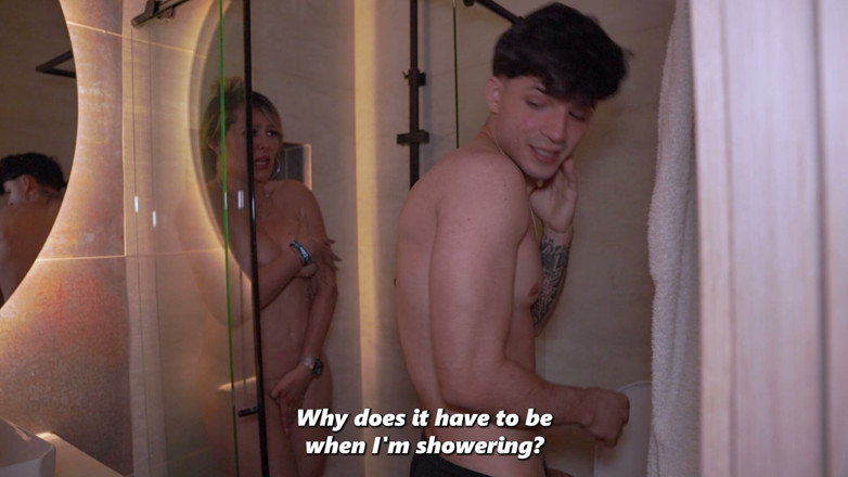 BigJackson: Huge Stepmom Chases Her Naked Stepson for Playing a Joke...