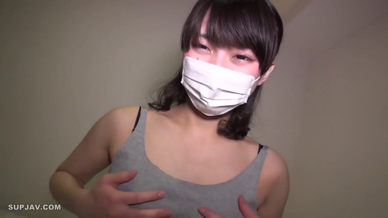 Asians in love: Ganska hårig tjej knull