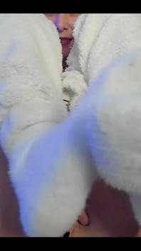 Sandy Playing and Rubbing Her Sweet Pussy