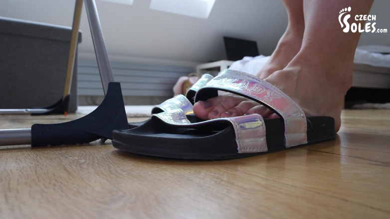 Czech Soles - foot fetish content: POV, protiv přítel je tak nadržený pro její nohy a...