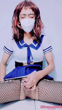Maureennadh - Masturbation and Cum After 2 Weeks Locked in Micro Chastity