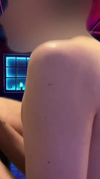 Chocking on My Hookup's Dick - Taking His Load