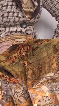 Cumming on My Silk Scarf, Lady Victoria Valente