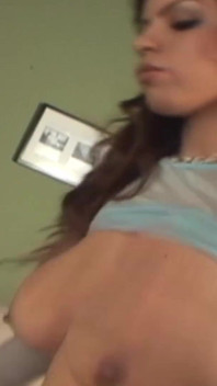 Pornstarplatinum busty Latina Yuri Luv teases herself solo