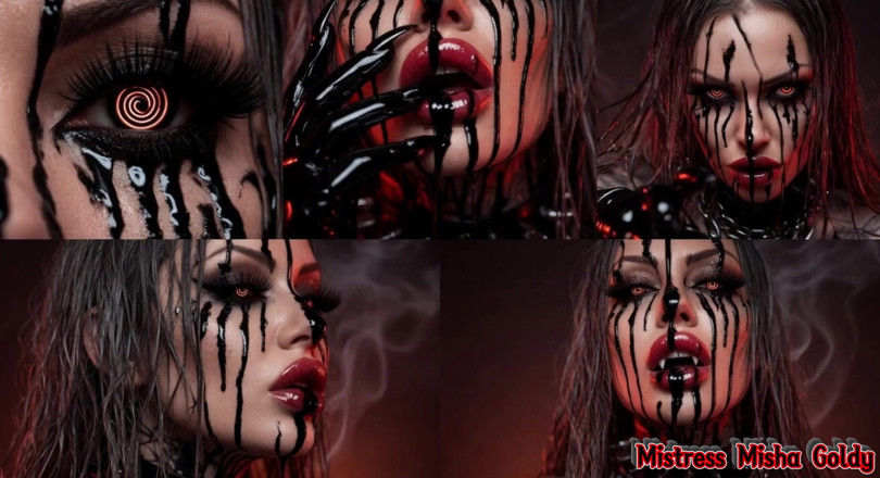 Goddess Misha Goldy: Put Your Dick in My Poison Liquid. JOI Destruction
