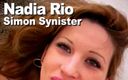 Edge Interactive Publishing: Naudia Rio &amp;amp; Simon Synister slipje zuigen klaarkomen in het gezicht