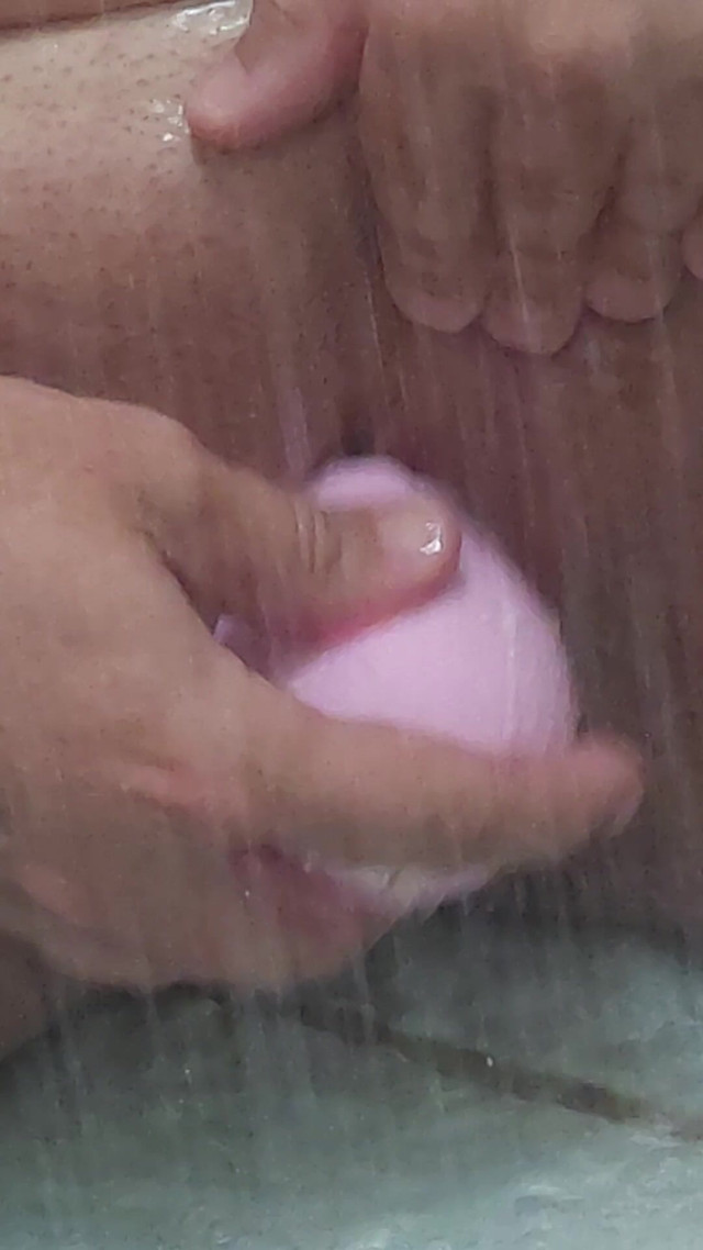 Close up Horny MILF Masturbation in the Shower with Toys (Bella boo)