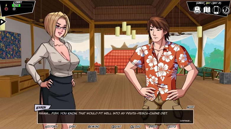 Dirty GamesXxX: Paradise lust: fishing equipment - ep. 22