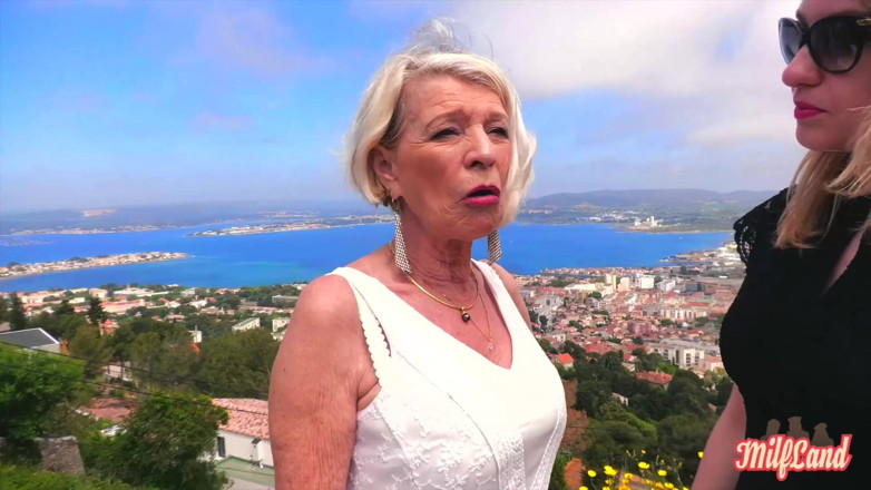 Milf land: Eva, a 70-year-old GILF, Is Having Sex with Lyna, Aged 27
