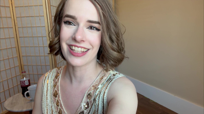 Kink in Time: Ivy Wilders Roaring 20er jahre Burping Fantasy 4K HD POV Gassy Glamour...
