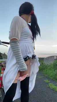 No. 306 Outdoor Exposure in a One-piece Dress