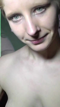 Sonja Sweet Giving a Blowjob in a German Porn Cinema