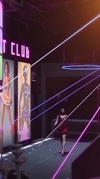 Hot 3D Transgender Orgy in the Nigthclub