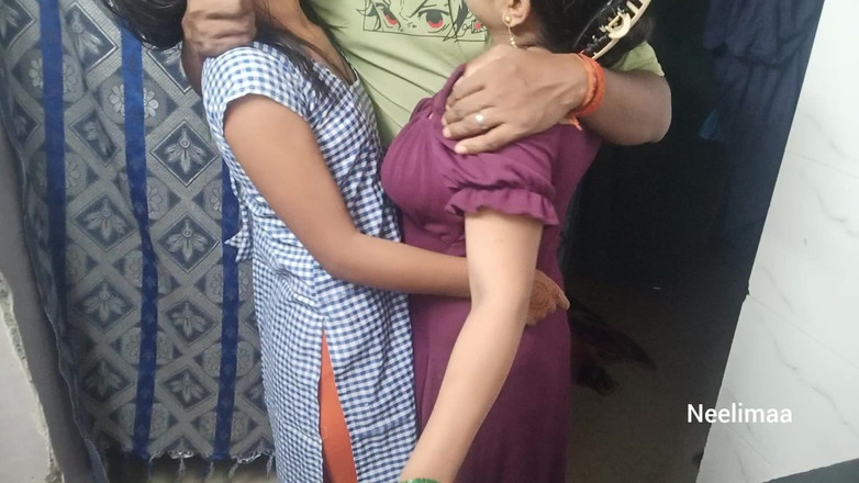 Neelimaa: Indian Threesome Sex.