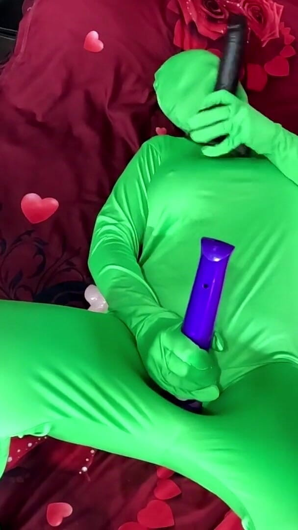 MilfyCalla: Pełna gra Zentai Encasement Toy Play. BBC Dildo złośliwiec, cipki...
