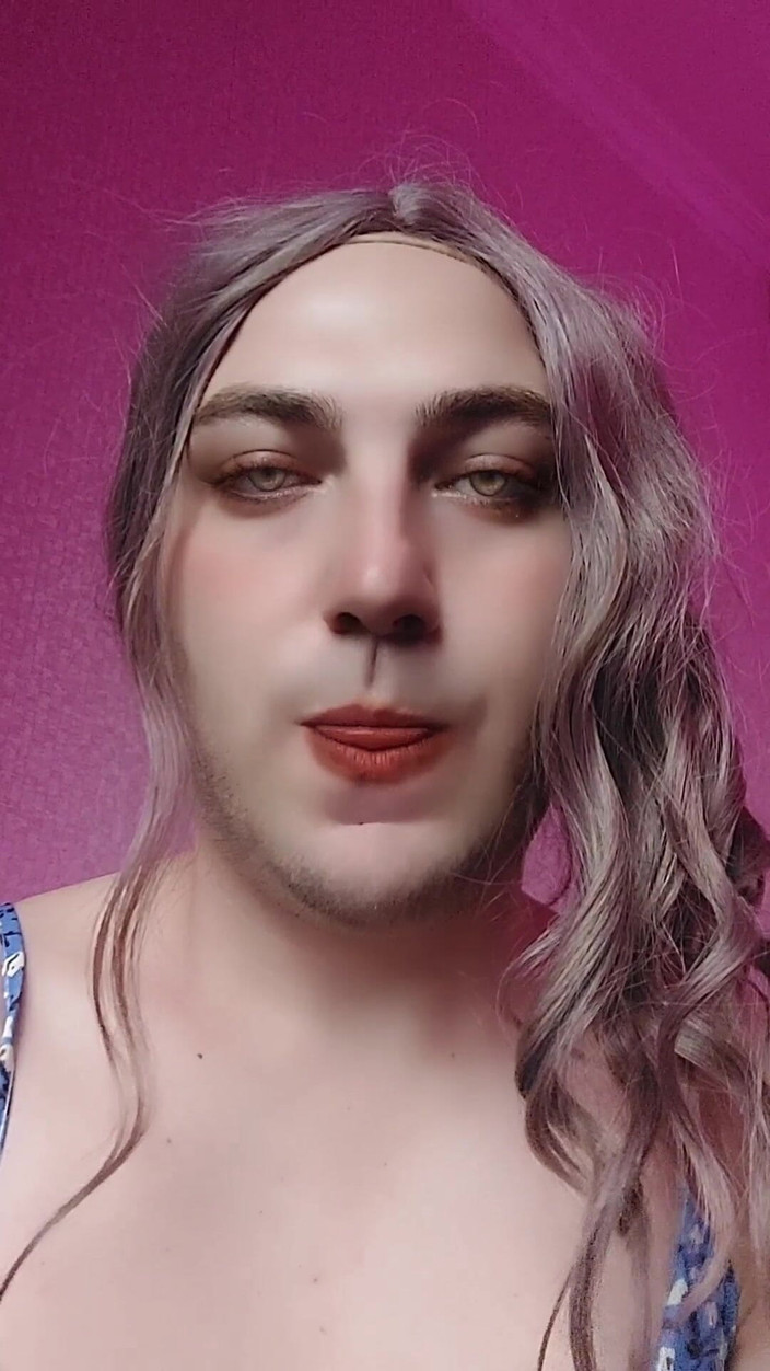 Kitty_Cross: Big Booty Femboy Amateur Model Sissy Crossdresser gorący strój wielki...