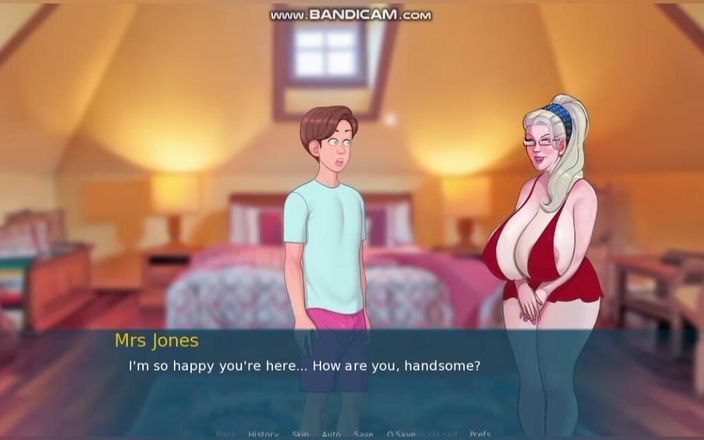 Divide XXX: सेक्स नोट - भद्दी लायक दादी mrs.jones red ड्रेस सेक्स