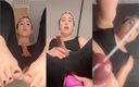 Viper Fierce: Enorme fontein van femboy sperma in yogabroek