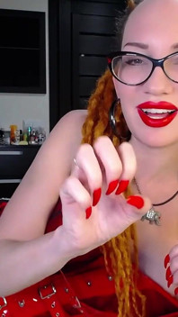CBT JOI 롱 레드 Nails.mp4