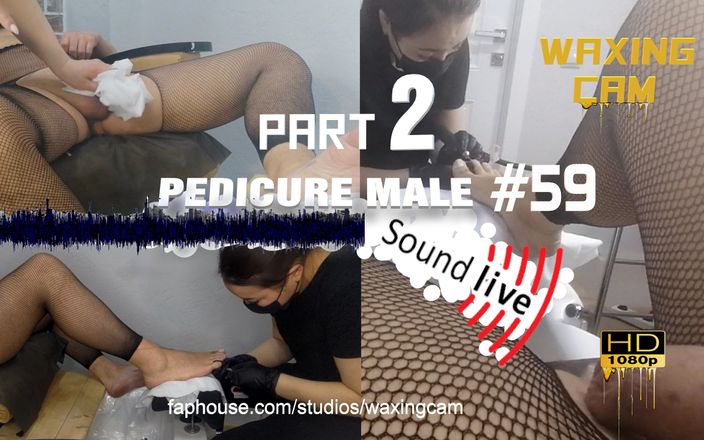 Waxing cam: Pedicure maschio # 59 parte 2