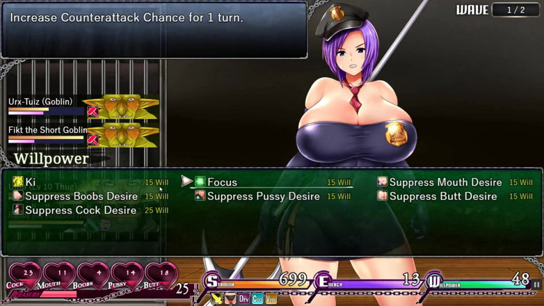 Cumming Gaming: Karryn's prison silent walkthough [rpg hentai game] ep.1 the warden helps...