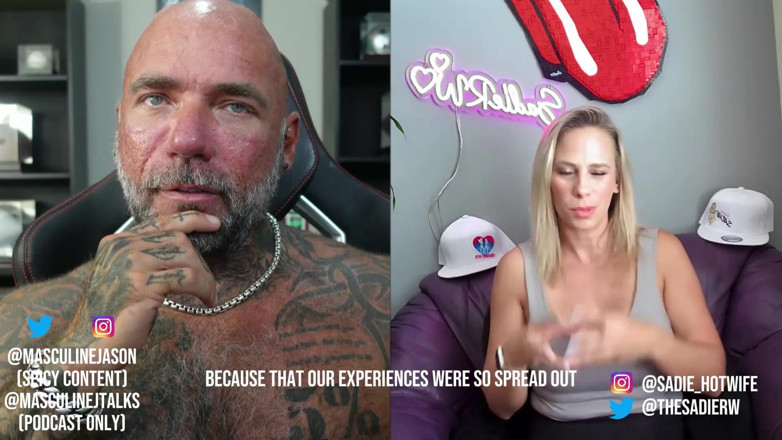 Raw and Uncensored with Masculine Jason: Pornohvězda zpověď - Sexy manželka Sadie (epizoda 153)
