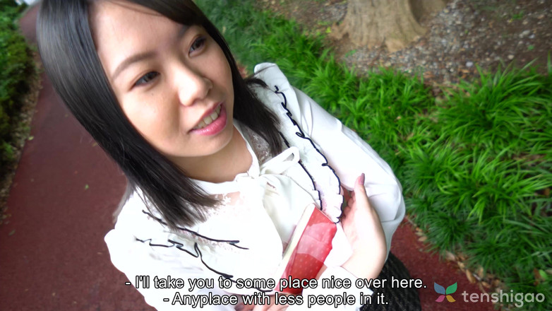 Tenshigao: Kaede Morimoto je trochu stydlivá, ale reaguje na naši online...