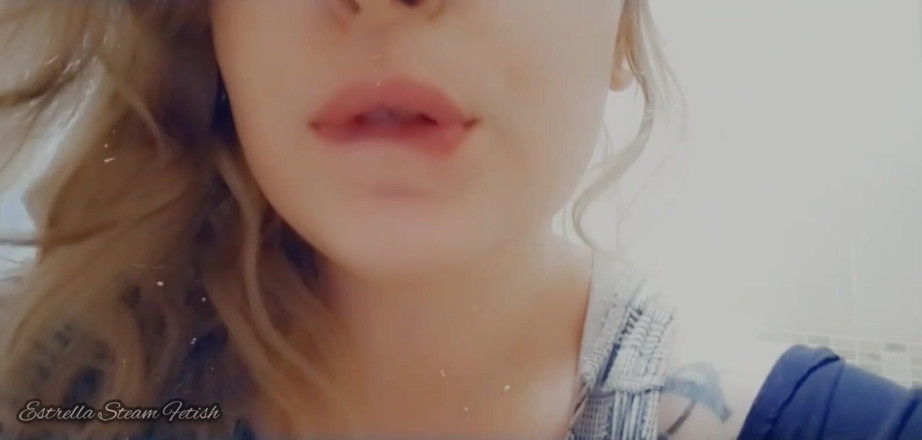 Estrella Steam: Close up smoking NO AUDIO