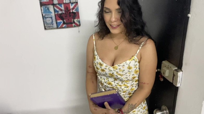 Chia 369: My Towel Falls in Front of the Entire Latina Preacher! -...