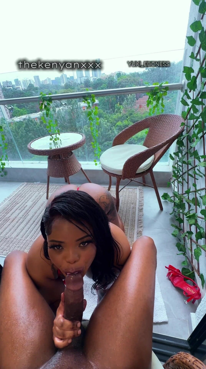Yuki_eboness: I Got Fucked by My stepbrother on the Balcony