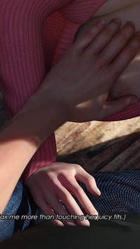 Học viện dục vọng 53 - Haley thủ dâm trước mặt James trong một chiếc thuyền sau đó họ làm tình ở nhiều vị trí tại một hang động