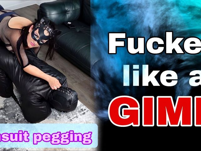 Fucked Like a Gimp Femdom Slave Pegging Strapon (Training Zero)