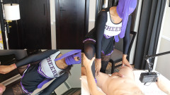 Nylon Xtreme: Julia Kate 1° Nylon Pompom Girl