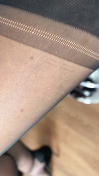 Nylon Fetish and Black Heels