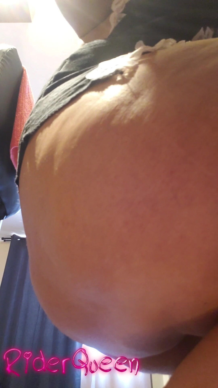 Riderqueen BBW Step Mom Latina Ebony: 垂直厨房继母