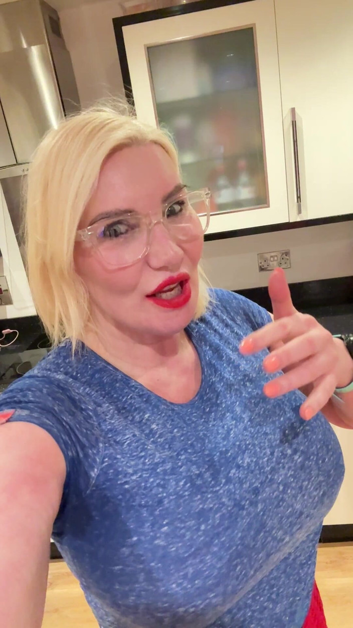 Sophie James: Na mijn run romig ... Ik kon er mezelf niet aan...