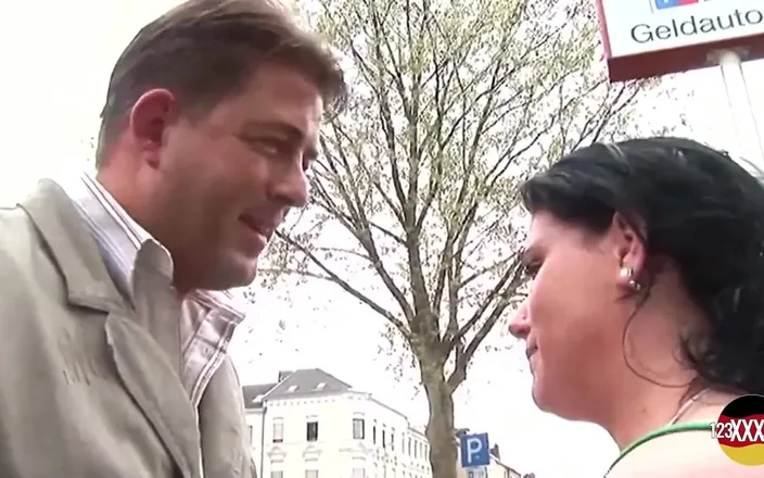123XXX - Fucked Amateurs in Germany!: Guy Picks up a Horny Brunette for Some Outdoor Public...