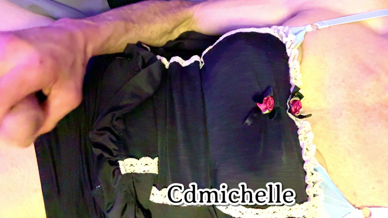 Cd Michelle lingerie: Cdmichelleが妻のランジェリーを着て、スーパーでどこにでもイく