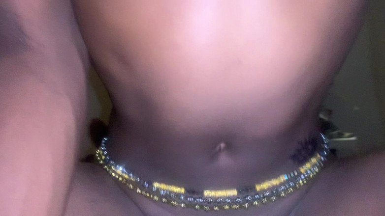 DivaHouz: Hardcore Ebony Teen Riding Hard BBC in Creamy Juicy Pussy...