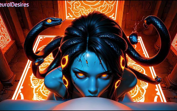 NeuralDesires: Medusa की सेक्सी टकटकी. Ai-जनित