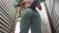 kelsyStar: Kamerové záznamy v Plážové šatně pro sexy Latinoameričanku (latina Outdoors)