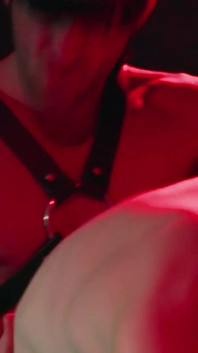 Woody Fox & James Longhill, hot red room sex between those horny boyz