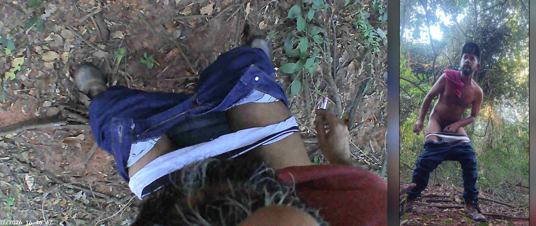 Stink HairyMale: Mencari tempat di dalam hutan untuk merangkap