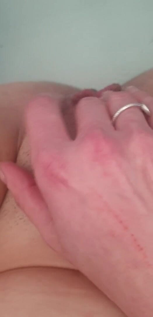 Wet and dirty: Bathroom relax for my pussy with dildo - closeup masturbation