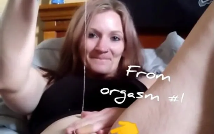 YourSexyRabbit: Sexy Wife Has a Super Gooey Solo Orgasm