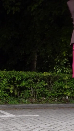 My Red Dress and Glossy Tights Are Getting Peed on thumbnail