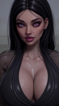Goth Inspired Hentai Woman (slideshow)