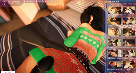 Cumming Gaming: Nuestro apartamento [juego de porno hentai de navidad], ep.1. Mi compañera...