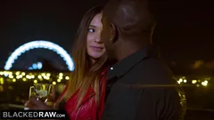 BLACKEDRAW Busty babe gets BBC on a crazy night