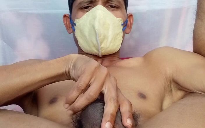Chet: Persetubuh fingering pantat hitam pria India